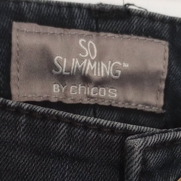 Chico's So Slimming Black Jeans - Picture 3 of 8